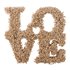 Artificial Office Wall Plants Letters LOVE - Thumbnail 1