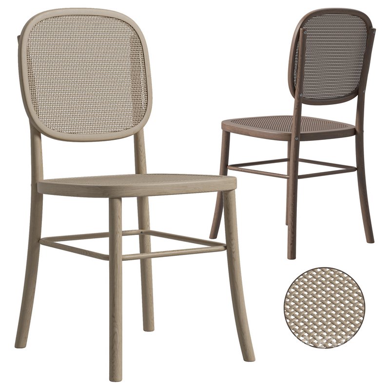ELLISON RATTAN BACK DINING CHAIR - Image 2