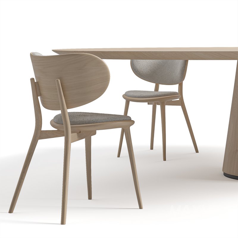 The Dining Chair And MATERIC Table By Porro - Image 2