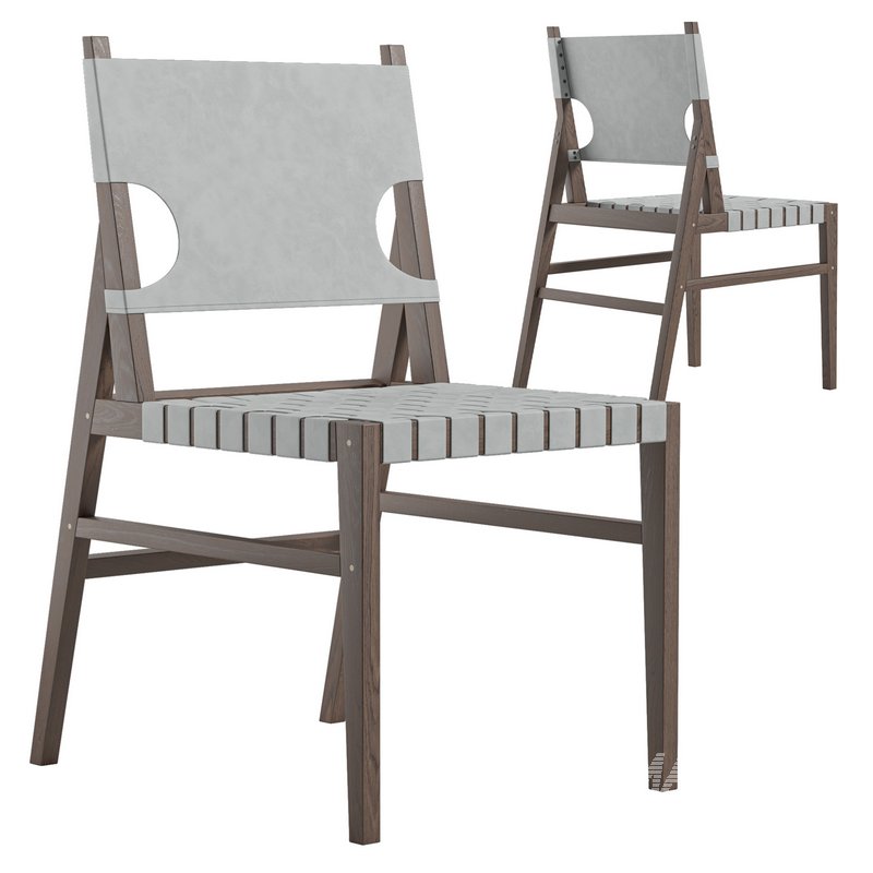 JENSEN LEATHER DINING CHAIR - Image 2