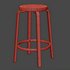 Artek Bar Stool 64 Black - Thumbnail 3