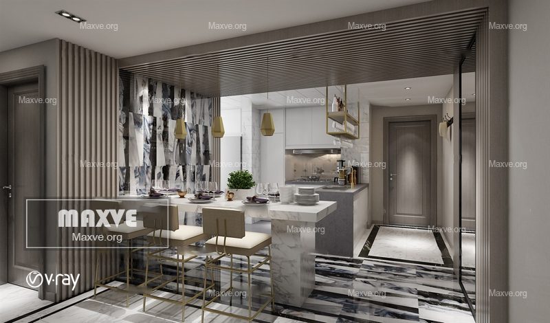 Kitchen dining room 440 - Image 1