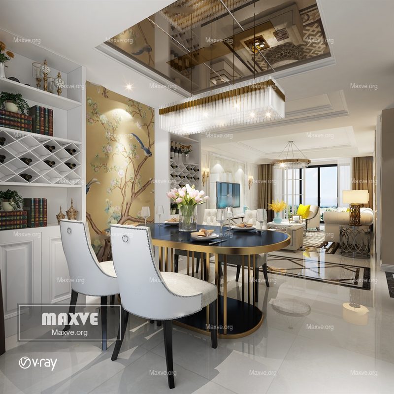 Kitchen dining room 449 - Image 1