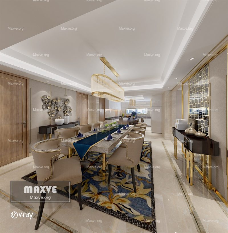 Kitchen dining room 454 - Image 1