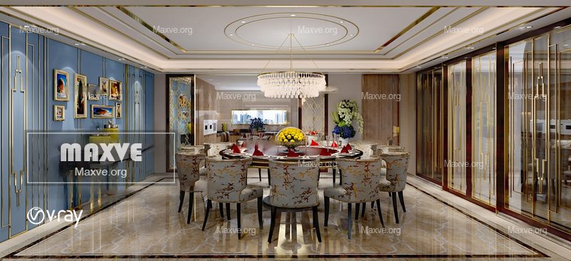 Kitchen dining room 455 - Image 1