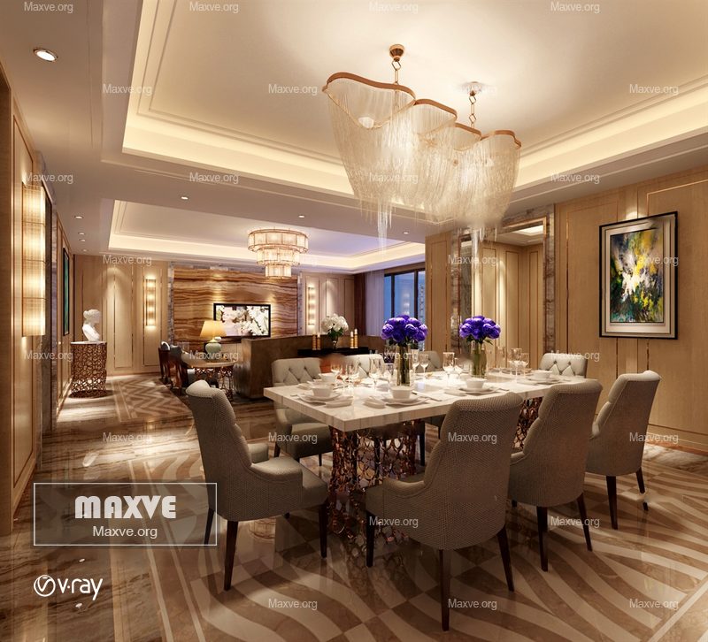 Kitchen dining room 458 - Image 1