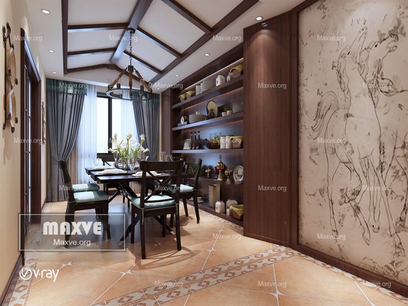 Kitchen dining room 529 - Image 1