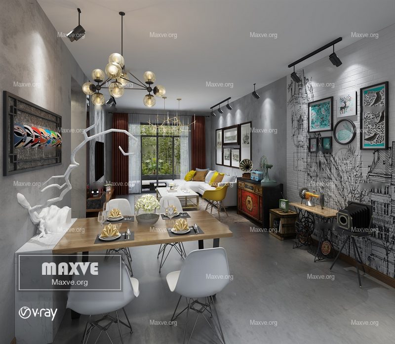 Kitchen dining room 548 - Image 1