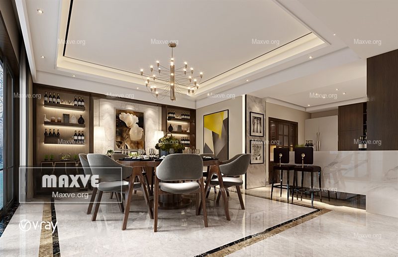 Kitchen dining room 556 - Image 1