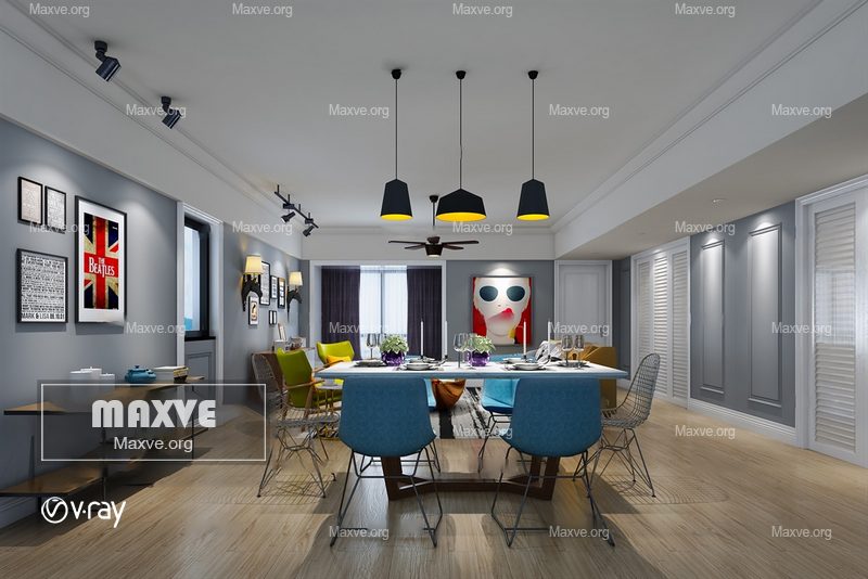 Kitchen dining room 565 - Image 1