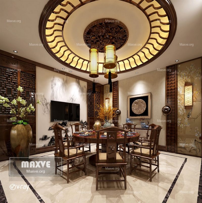 Kitchen dining room 1584 - Image 1