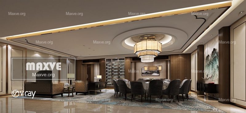 Kitchen dining room 1586 - Image 1