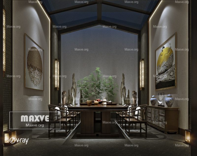 Kitchen dining room 1588 - Image 1