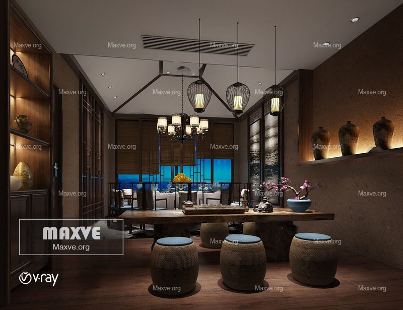 Kitchen dining room 1591 - Image 1