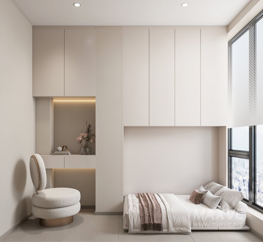 Modern living room bedroom - Image 3