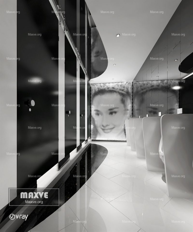 Bathroom scene 889 - Image 1