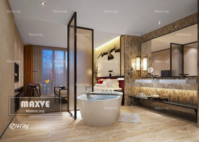 Bathroom scene 890 - Image 1