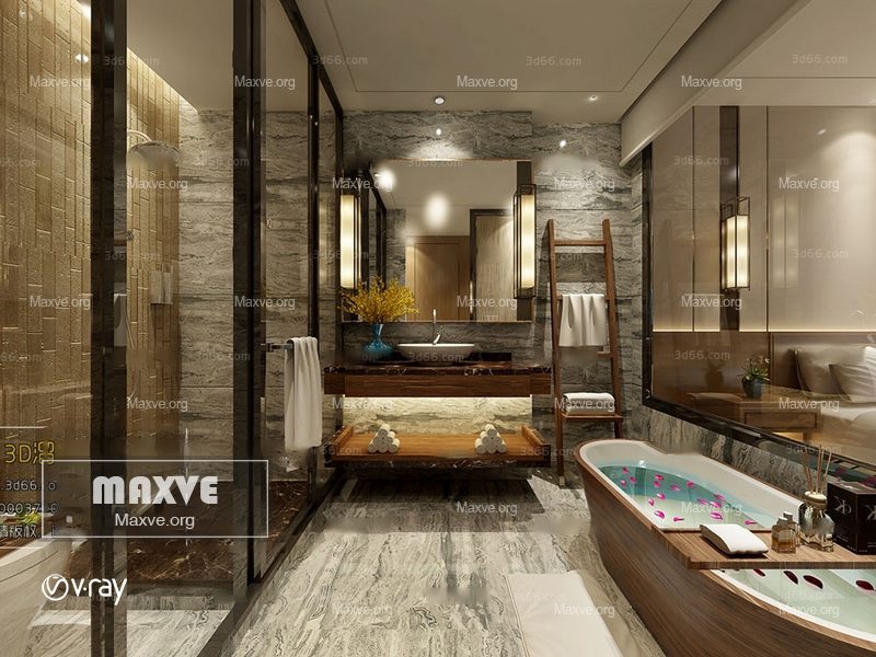 Bathroom scene 894 - Image 1