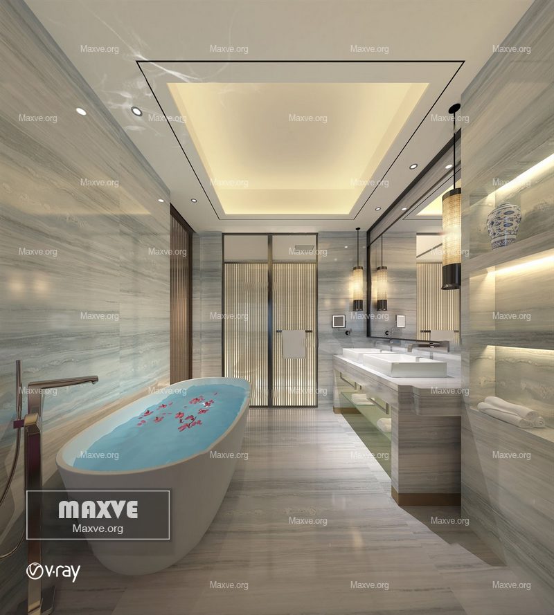 Bathroom scene 896 - Image 1