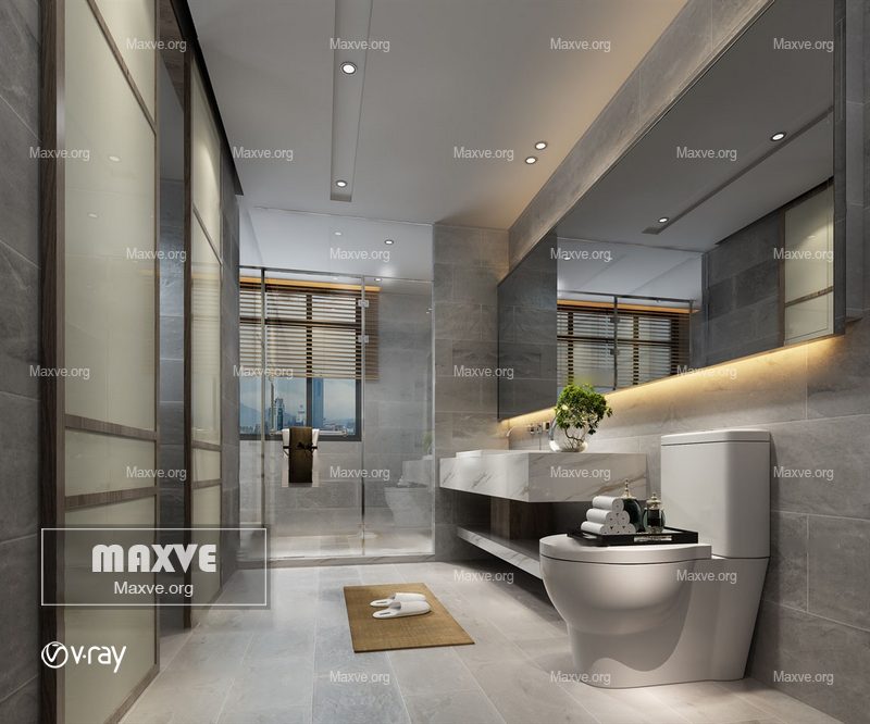 Bathroom scene 897 - Image 1