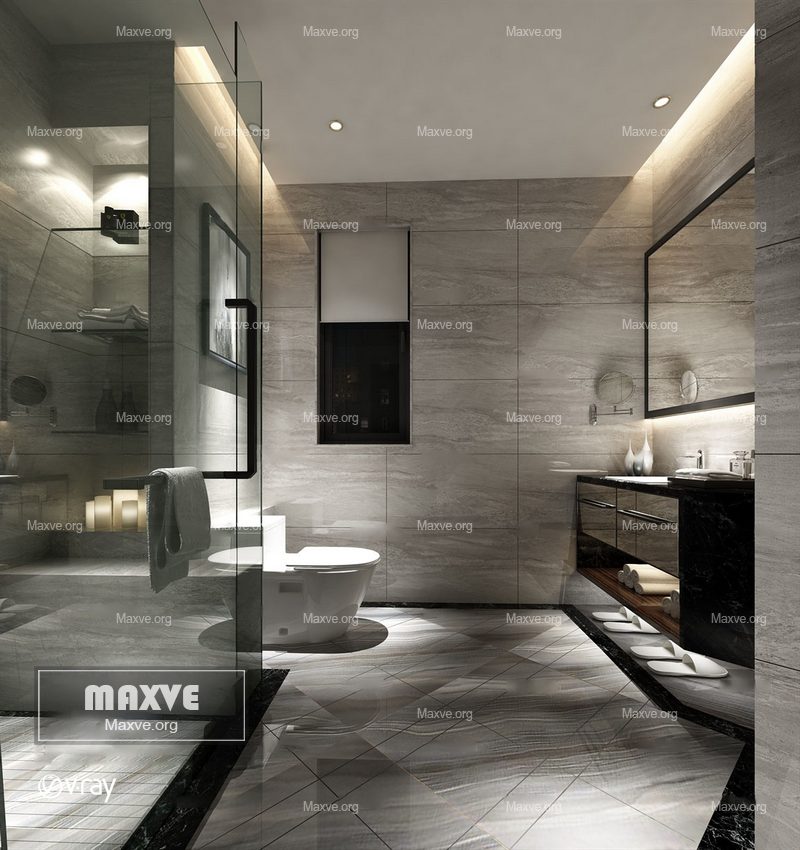 Bathroom scene 900 - Image 1