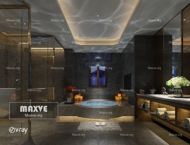 Bathroom scene 901 - Image 1