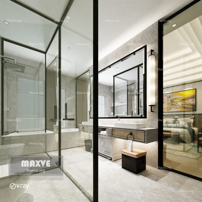 Bathroom scene 903 - Image 1