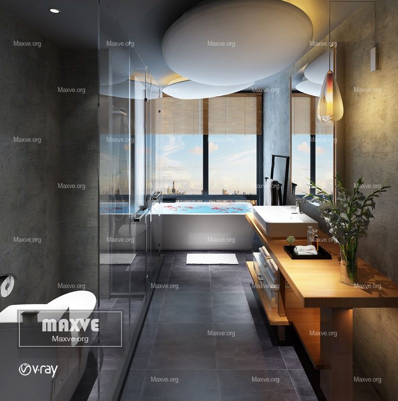 Bathroom scene 904 - Image 1