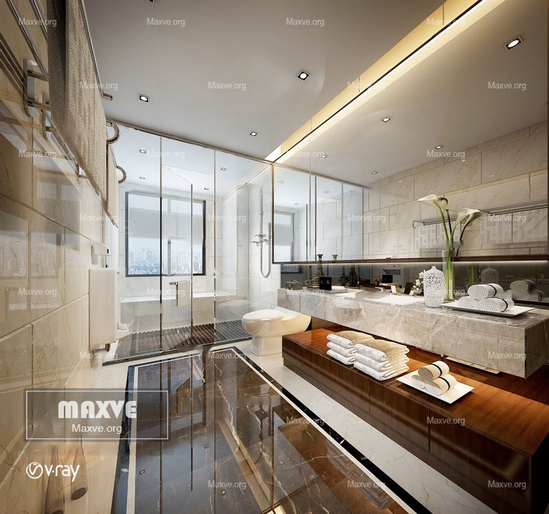 Bathroom scene 916 - Image 1