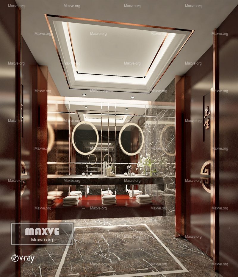 Bathroom scene 924 - Image 1