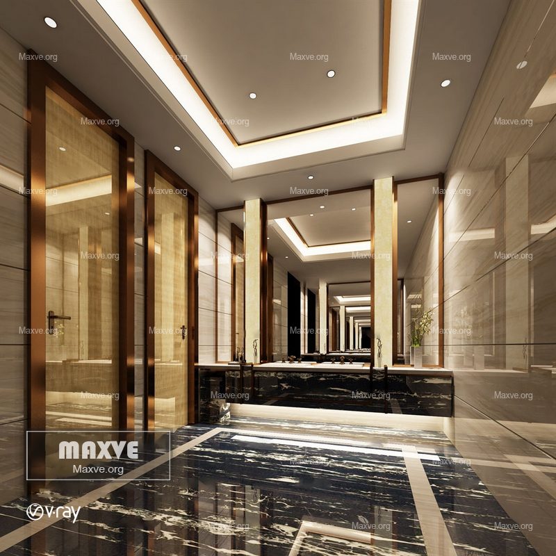 Bathroom scene 927 - Image 1