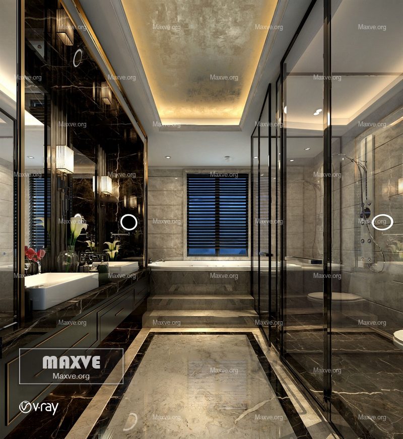 Bathroom scene 928 - Image 1