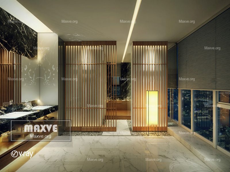 Bathroom scene 929 - Image 1