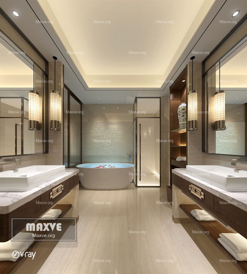 Bathroom scene 935 - Image 1