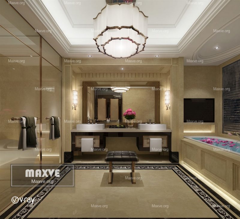 Bathroom scene 939 - Image 1