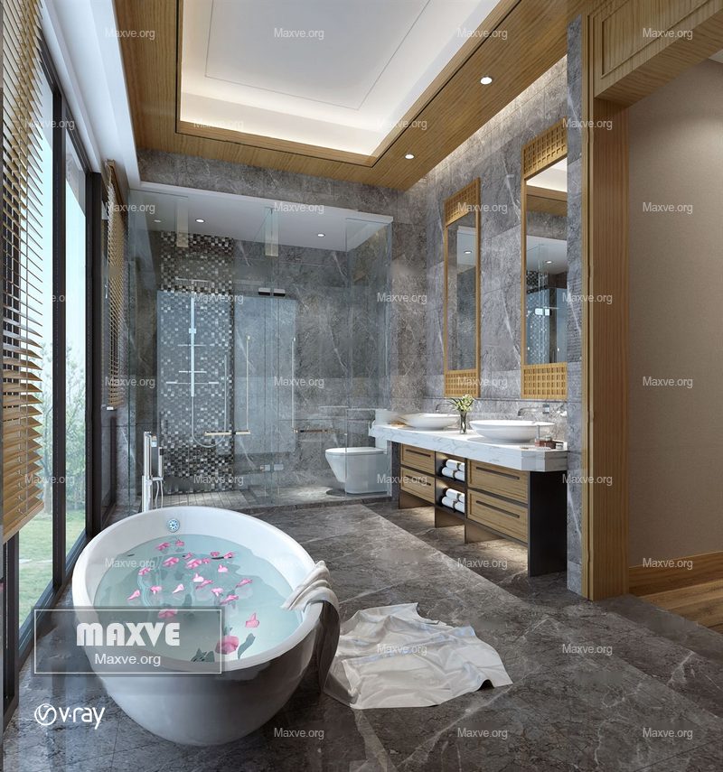 Bathroom scene 942 - Image 1