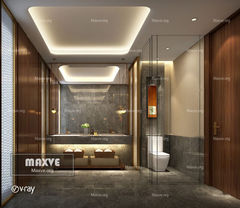 Bathroom scene 945 - Image 1