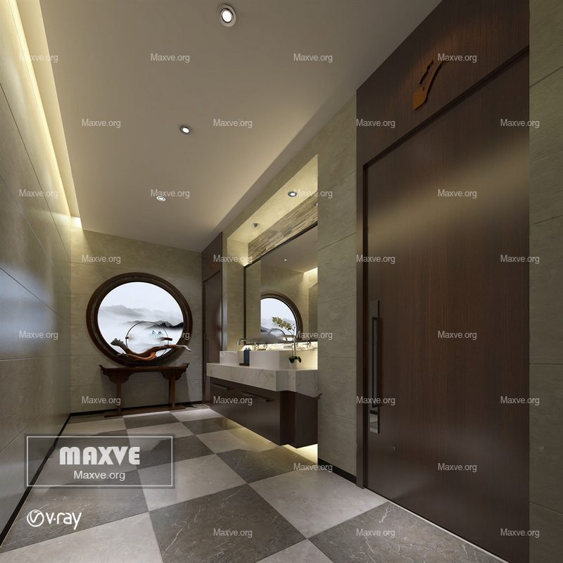 Bathroom scene 949 - Image 1