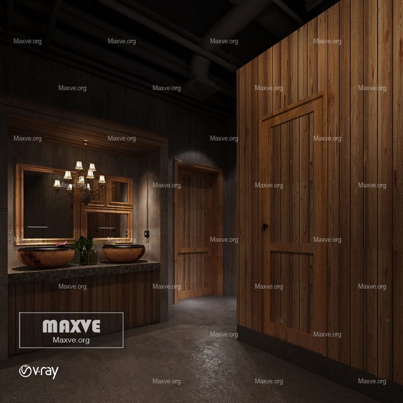 Bathroom scene 952 - Image 1