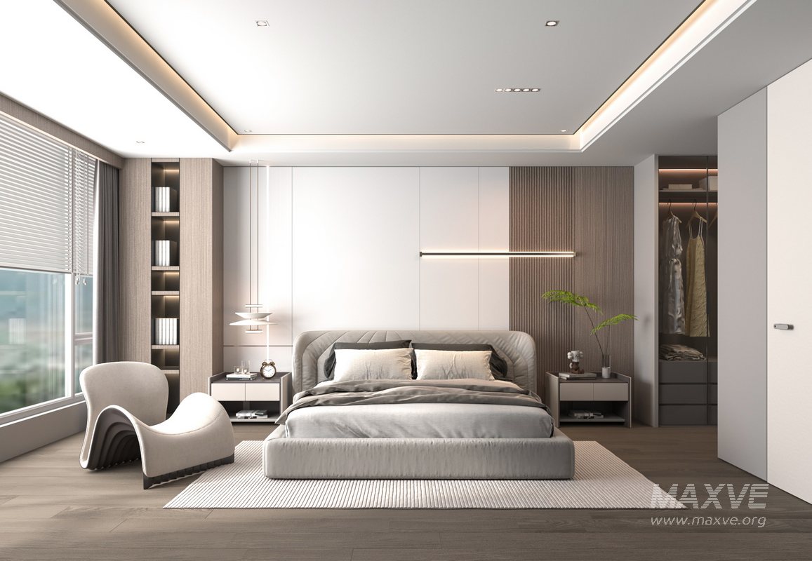 Modern bedroom - Image 1