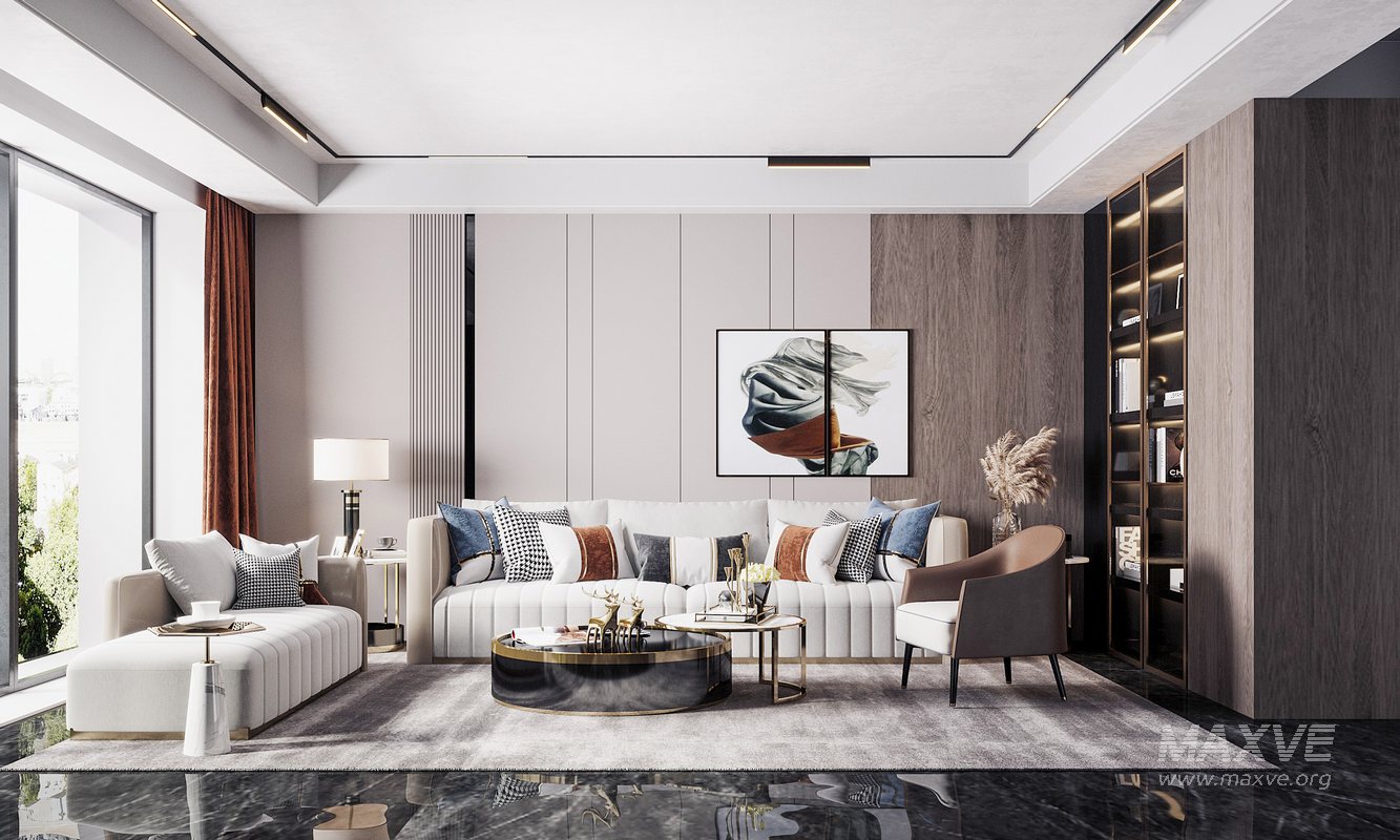 Modern living room - Image 1