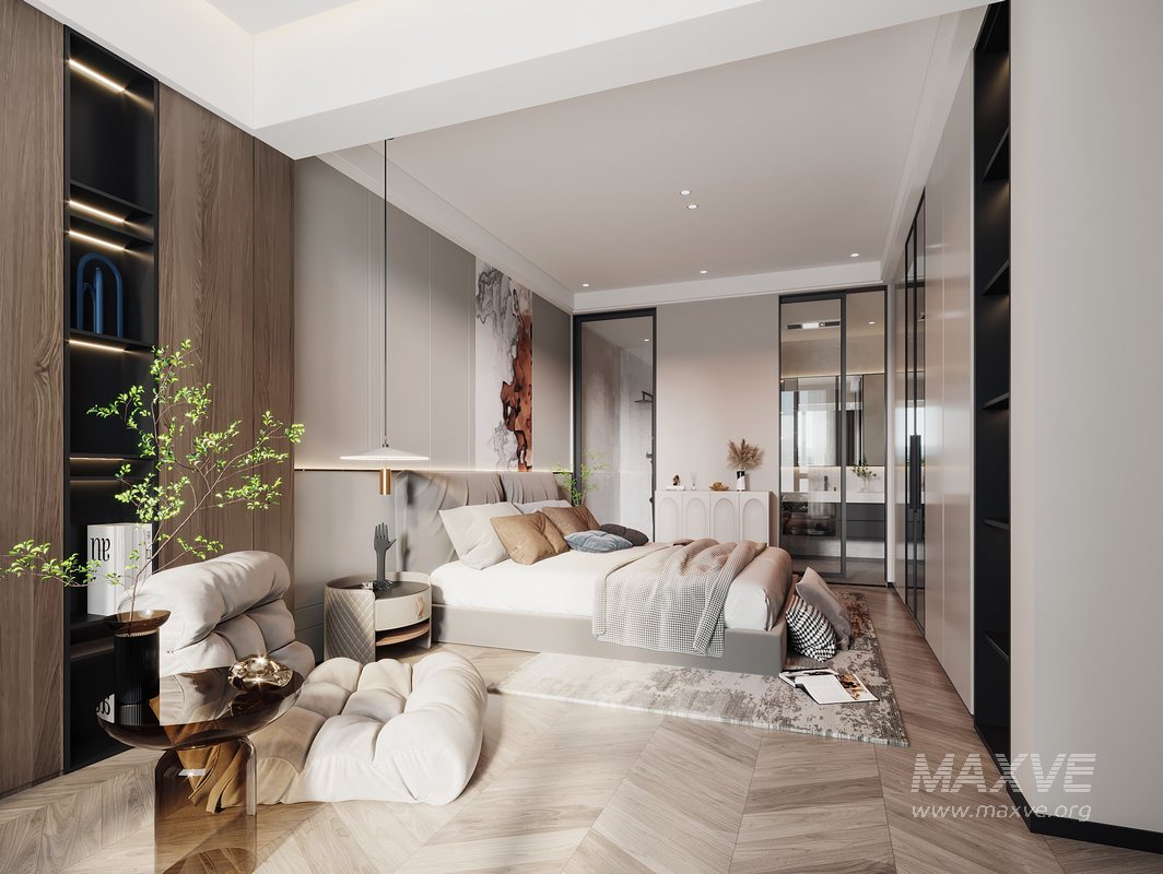 Modern bedroom - Image 1