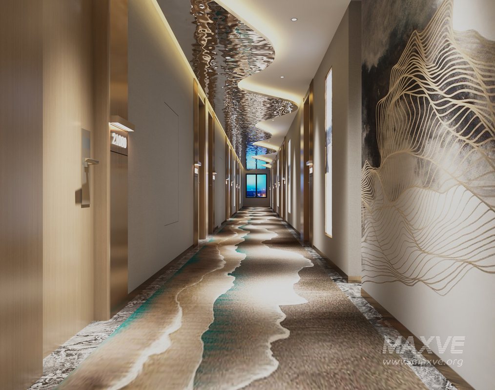 Hotel corridor - Image 1