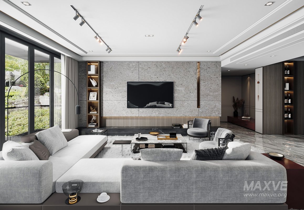 Modern living room - Image 1