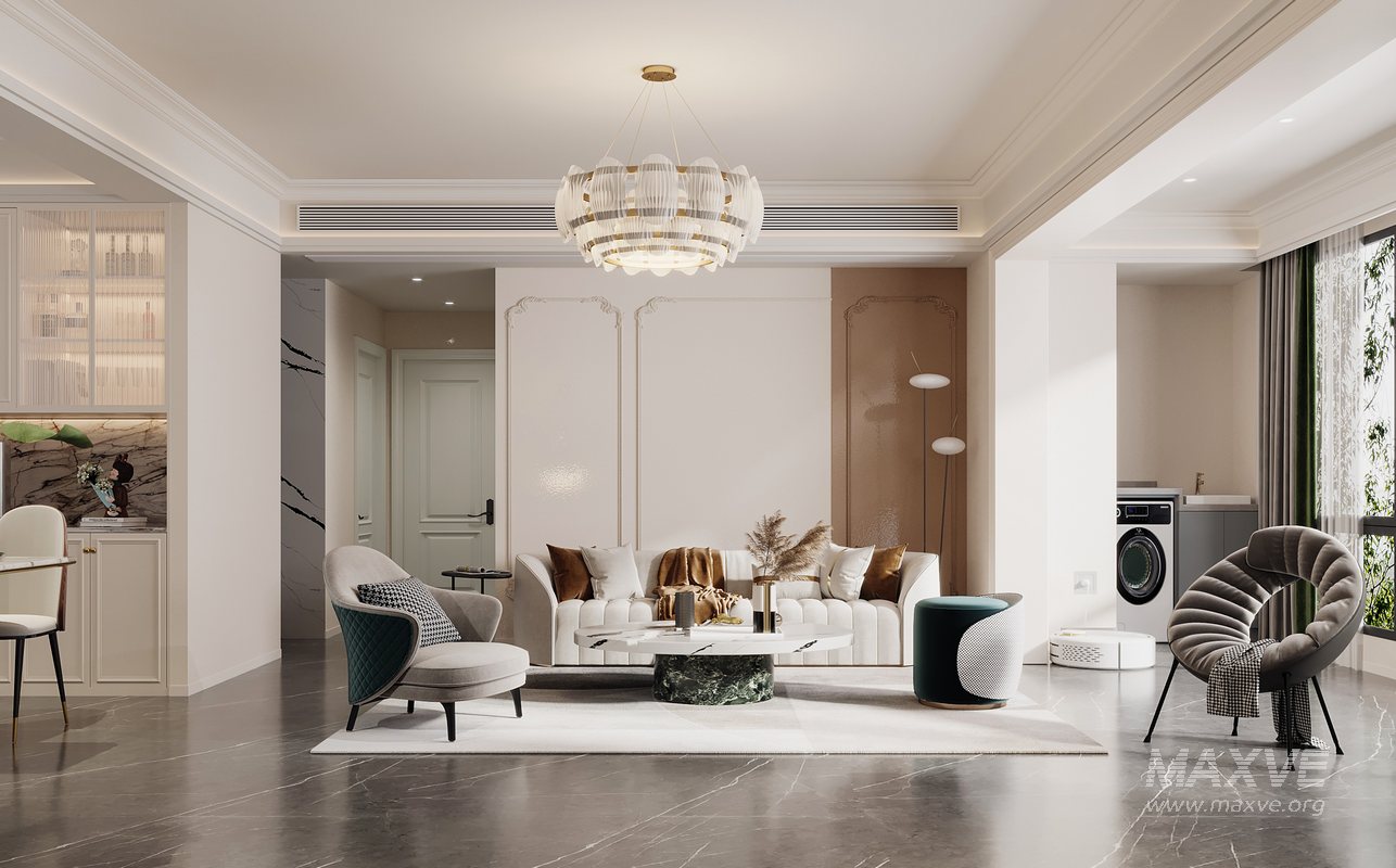 European style living room - Image 1
