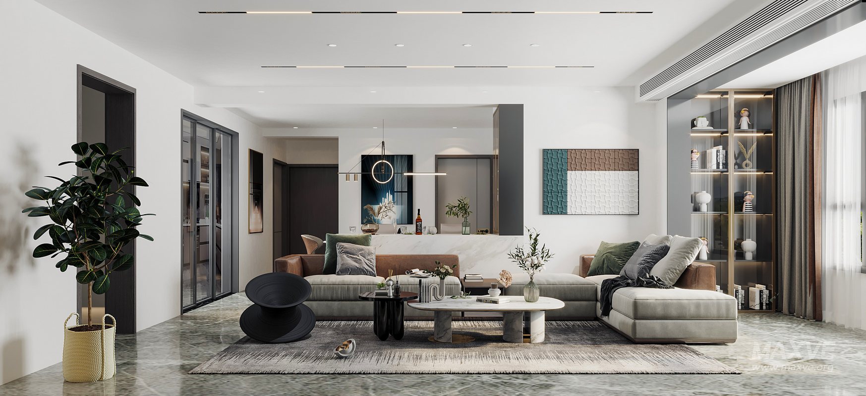 Modern living room - Image 1