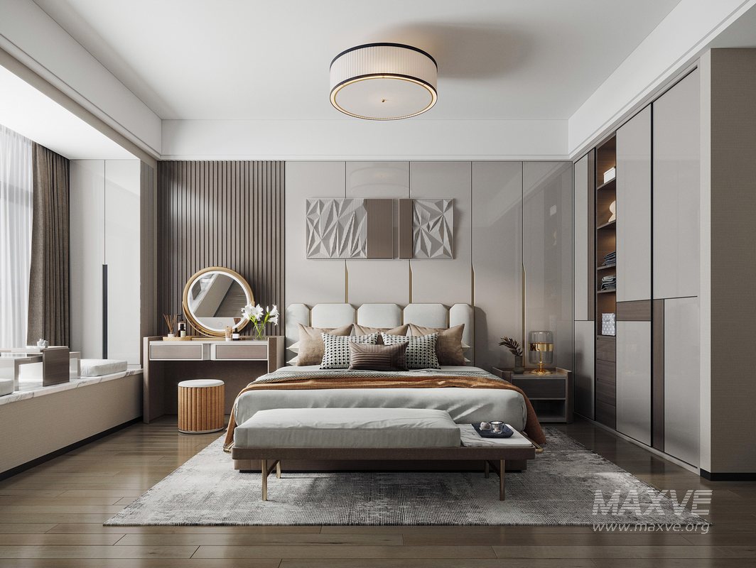 Modern bedroom - Image 1