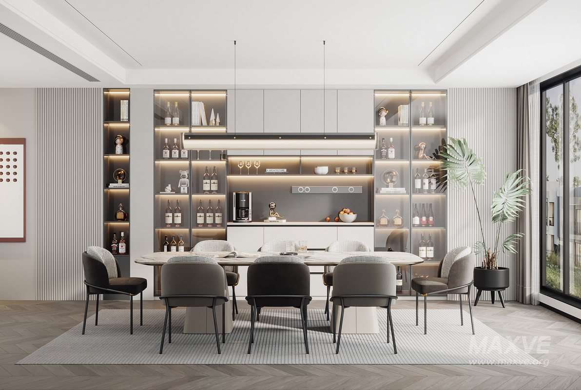 Modern Dining Room - Image 1