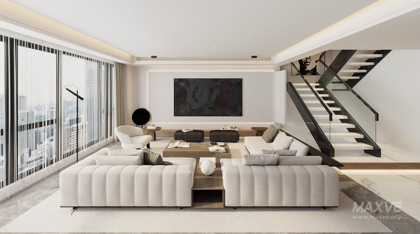 Modern living room - Image 1