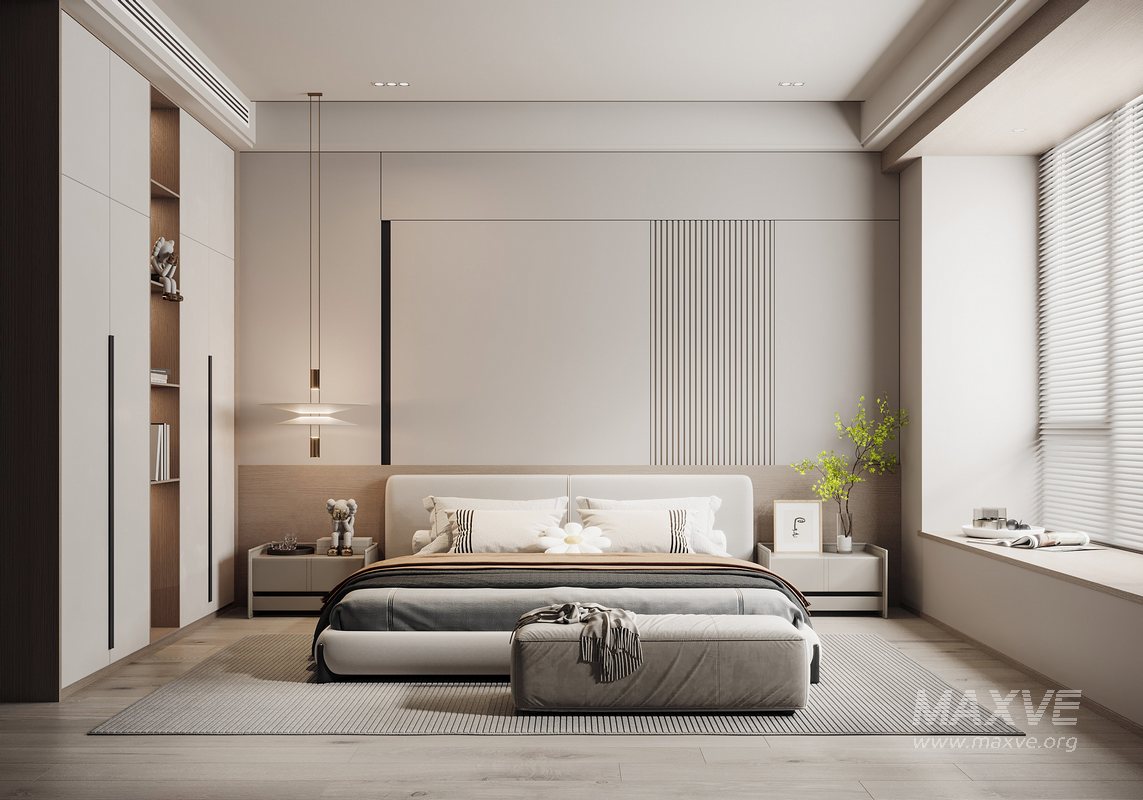 Modern bedroom - Image 1